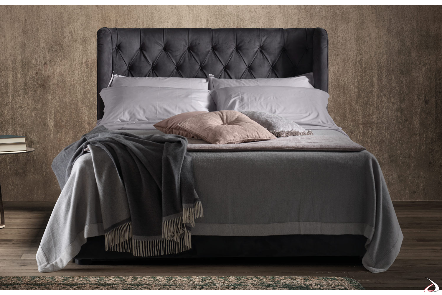 Letto Contenitore King Size.Gemmy Double Tufted Bed Toparredi Arredo Design Online