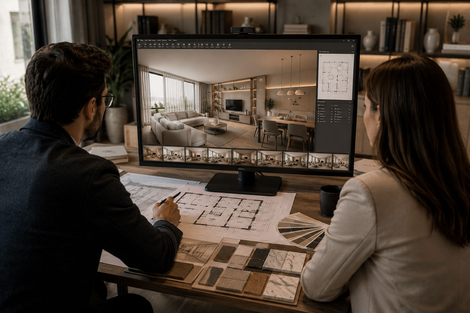Design supervision service and technical drawings for home renovation
