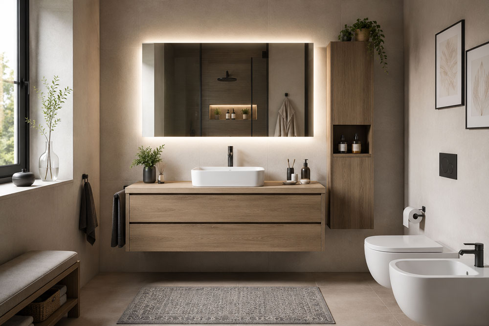 How to choose the ideal bathroom vanity unit for functionality, storage and build quality