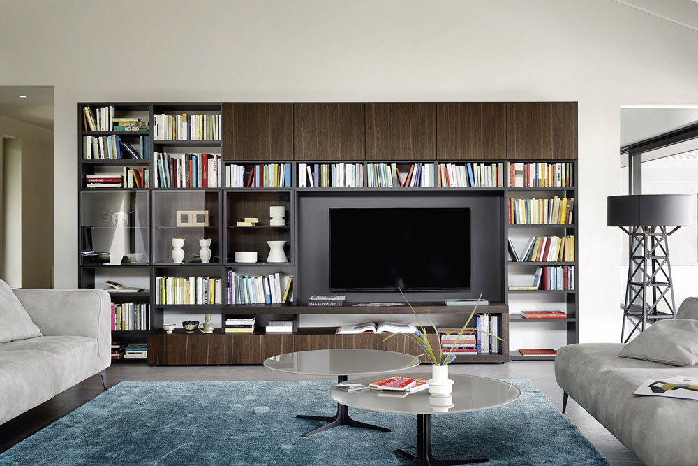 Librería de pared