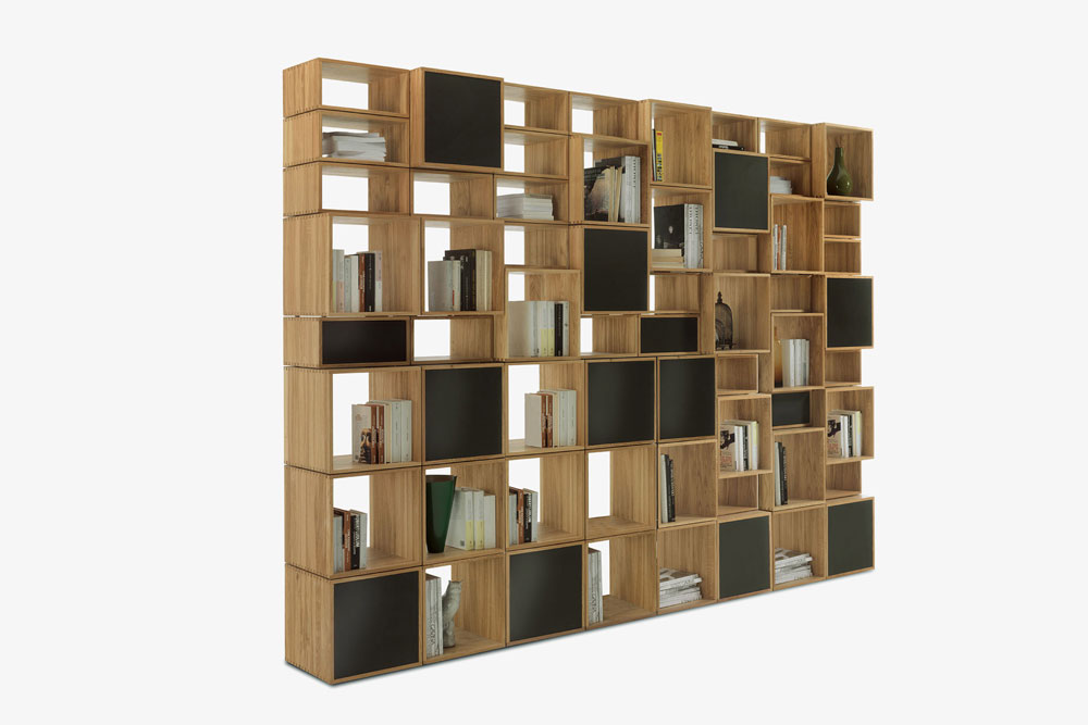 Librerías de madera maciza