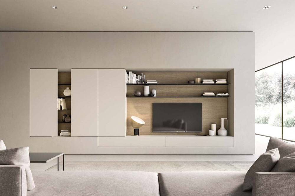 Composición de salón y pladur