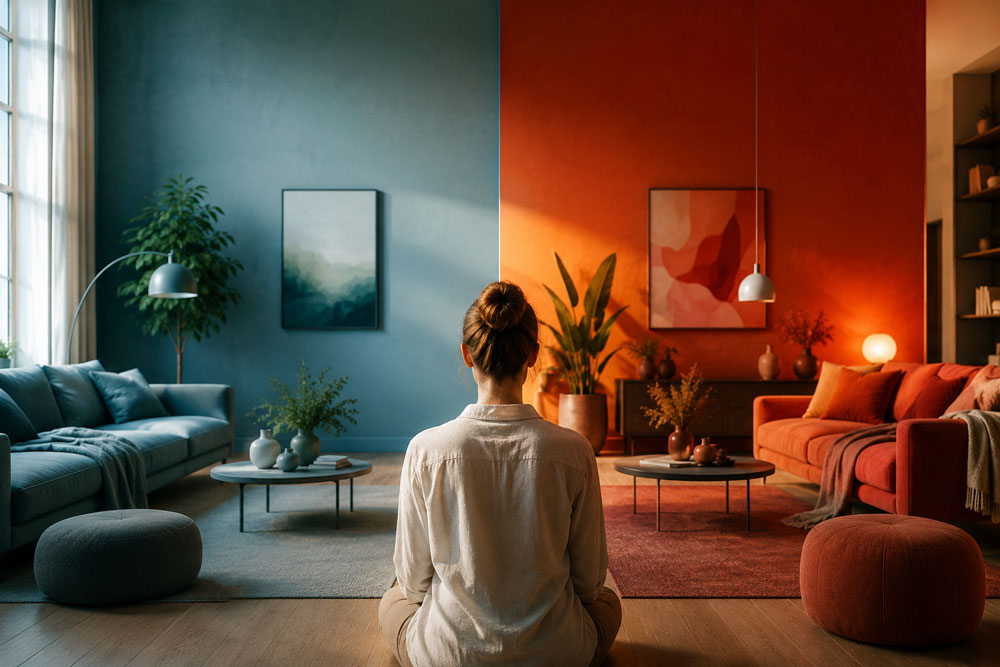 Colour psychology in interior design and home wellbeing