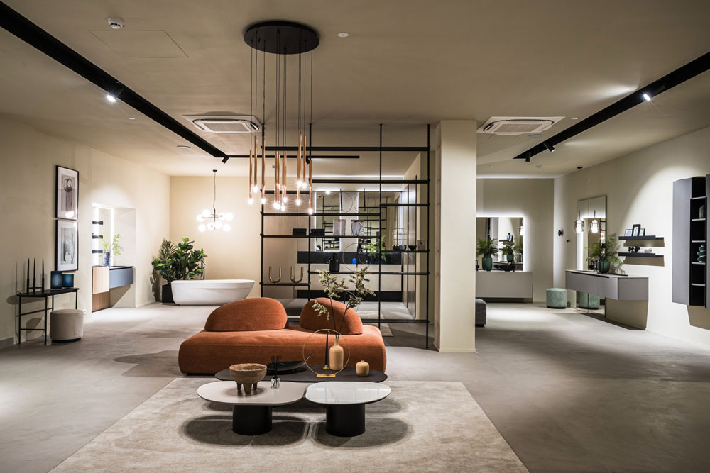 Showroom Birex de baño lavandería y recibidor